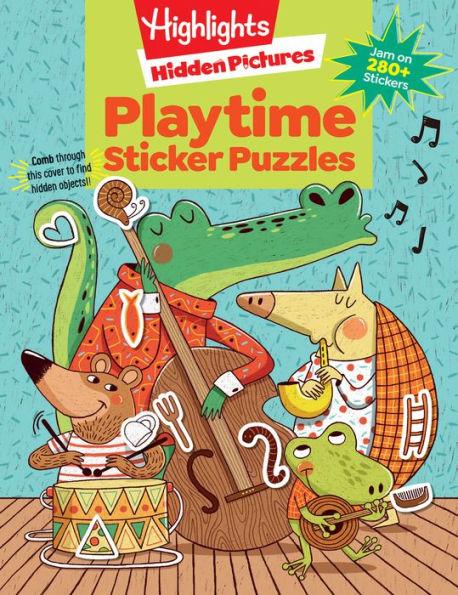 Playtime Sticker Puzzles - Paperback | Diverse Reads