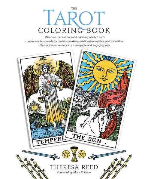 The Tarot Coloring Book - Paperback | Diverse Reads