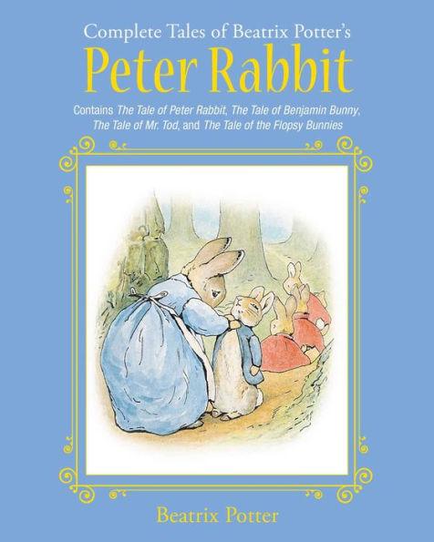 The Complete Tales of Beatrix Potter's Peter Rabbit: Contains The Tale of Peter Rabbit, The Tale of Benjamin Bunny, The Tale of Mr. Tod, and The Tale of the Flopsy Bunnies - Hardcover | Diverse Reads