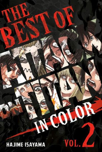 The Best of Attack on Titan: In Color Vol. 2 - Hardcover | Diverse Reads