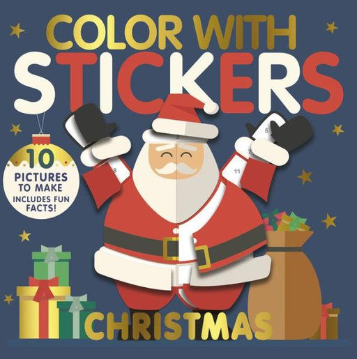 Color with Stickers: Christmas: Create 10 Pictures with Stickers! - Paperback | Diverse Reads