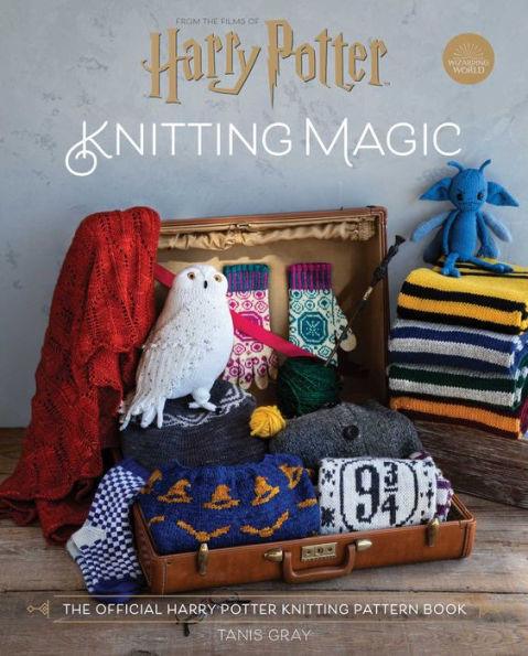 Harry Potter: Knitting Magic: The Official Harry Potter Knitting Pattern Book - Hardcover | Diverse Reads