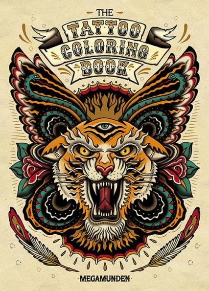 Tattoo Coloring Book - Paperback | Diverse Reads