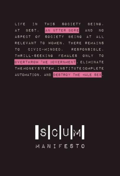 SCUM Manifesto - Paperback | Diverse Reads