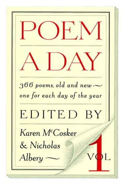 Poem a Day: Vol. 1: 366 Poems, Old and New - One for Each Day of the Year - Paperback | Diverse Reads