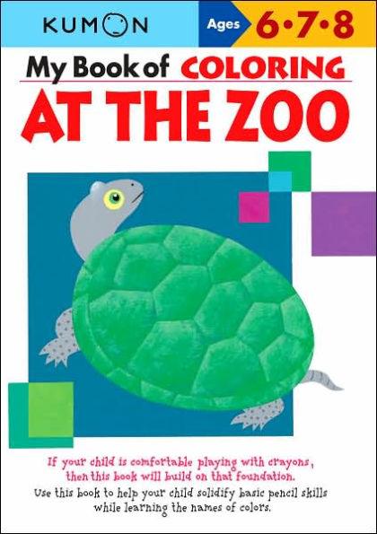 My Book of Coloring at the Zoo (Kumon Series) - Paperback | Diverse Reads