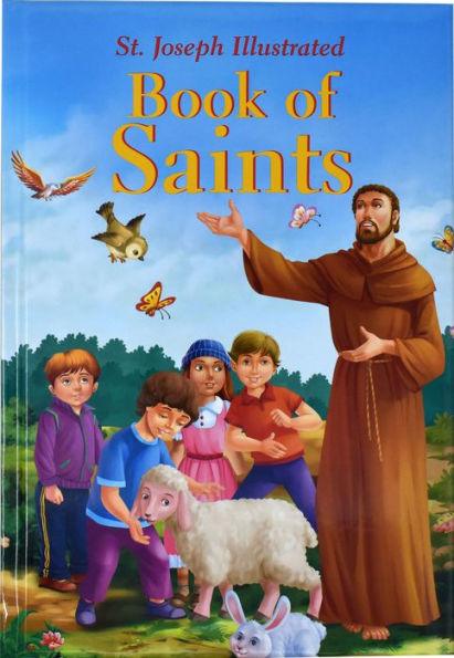 St. Joseph Illustrated Book of Saints: Classic Lives of the Saints for Children - Hardcover | Diverse Reads