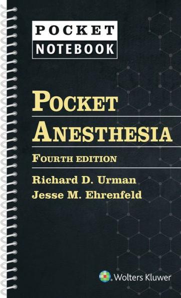 Pocket Anesthesia / Edition 4 - Paperback | Diverse Reads