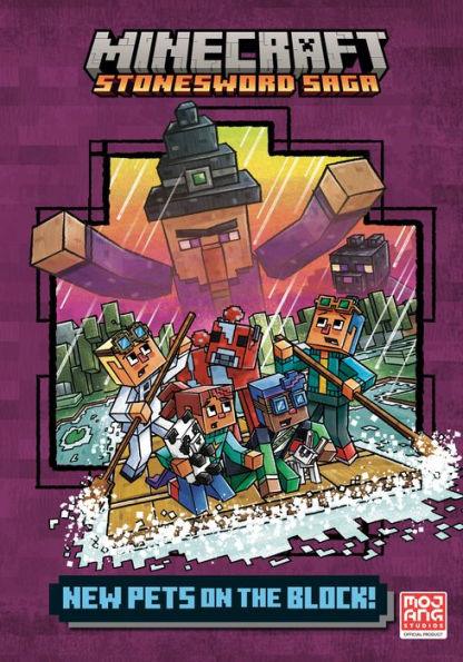New Pets on the Block (Minecraft Stonesword Saga #3) - Hardcover | Diverse Reads