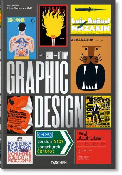 The History of Graphic Design. Vol. 2. 1960-Today - Hardcover | Diverse Reads