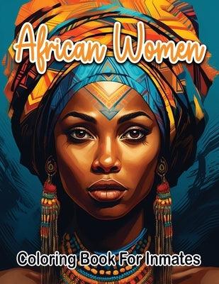 African woman coloring book for inmates - Paperback | Diverse Reads