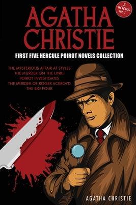 Agatha Christie First Five Hercule Poirot Novels Collection: The Mysterious Affair at Styles, The Murder on the Links, Poirot Investigates, The Murder - Paperback | Diverse Reads