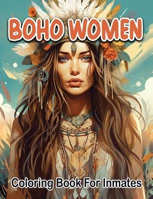 Boho woman coloring book for inmates - Paperback | Diverse Reads