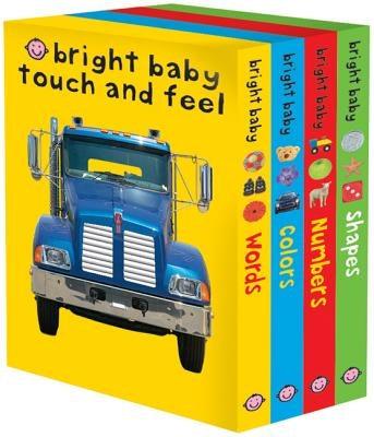 Bright Baby Touch & Feel Slipcase: Includes Words, Colors, Numbers, and Shapes - Boxed Set | Diverse Reads