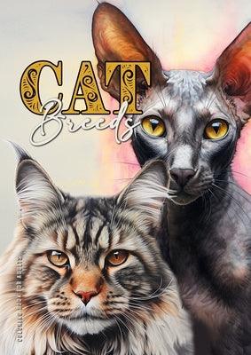 Cat Breeds Coloring Book for Adults: Cats Coloring Book for Adults Grayscale Cats Coloring Book Main Coon Bengal Sphinx Persian.. A4 52P - Paperback | Diverse Reads