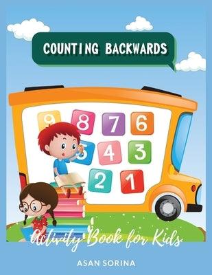 Counting Backwards; Activity Book for Kids Ages 3-7 years - Paperback | Diverse Reads