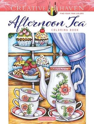 Creative Haven Afternoon Tea Coloring Book - Paperback | Diverse Reads