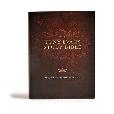 CSB Tony Evans Study Bible, Hardcover: Study Notes and Commentary, Articles, Videos, Easy-To-Read Font - Hardcover | Diverse Reads