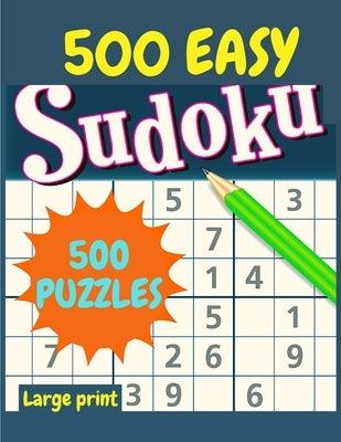 EASY Sudoku: 500 Easy Sudoku Puzzles and Solutions - Perfect for Beginners - Paperback | Diverse Reads