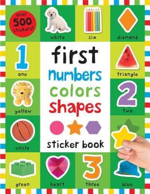 First 100 Stickers: First Numbers, Colors, Shapes - Paperback | Diverse Reads