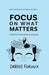Focus on What Matters: A Collection of Stoic Letters on Living Well - Paperback | Diverse Reads