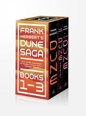 Frank Herbert's Dune Saga 3-Book Boxed Set: Dune, Dune Messiah, and Children of Dune - Paperback | Diverse Reads