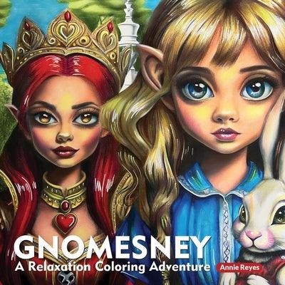 Gnomesney. A Relaxation Coloring Adventure. Greyscale Coloring Book for Adults - Paperback | Diverse Reads