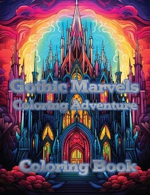 Gothic Marvels Coloring Adventure: Coloring Book - Paperback | Diverse Reads