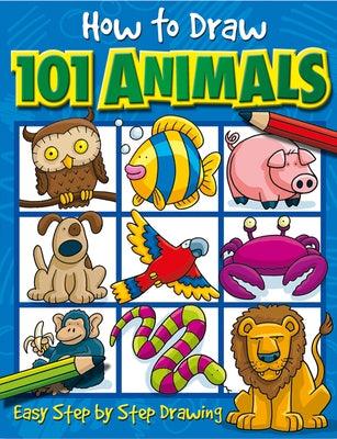 How to Draw 101 Animals: Volume 1 - Paperback | Diverse Reads