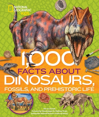 1,000 Facts About Dinosaurs, Fossils, and Prehistoric Life - Hardcover | Diverse Reads