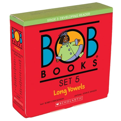Bob Books - Long Vowels Box Set Phonics, Ages 4 and Up, Kindergarten, First Grade (Stage 3: Developing Reader) - Boxed Set | Diverse Reads