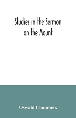 Studies in the Sermon on the Mount - Paperback | Diverse Reads