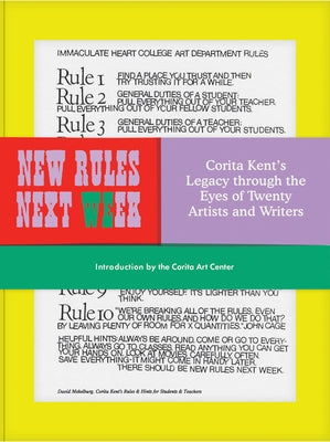 New Rules Next Week: Corita Kent's Legacy through the Eyes of Twenty Artists and Writers - Hardcover | Diverse Reads