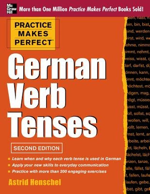 Practice Makes Perfect German Verb Tenses, 2nd Edition - Paperback | Diverse Reads