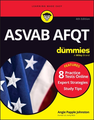 ASVAB Afqt for Dummies: Book + 8 Practice Tests Online - Paperback | Diverse Reads