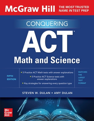 McGraw Hill Conquering ACT Math and Science, Fifth Edition - Paperback | Diverse Reads