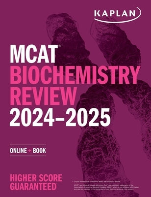 MCAT Biochemistry Review 2024-2025: Online + Book - Paperback | Diverse Reads