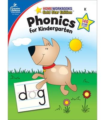 Phonics for Kindergarten, Grade K: Gold Star Edition Volume 12 - Paperback | Diverse Reads