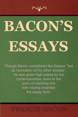 Bacon's Essays - Paperback | Diverse Reads