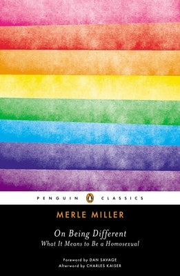 On Being Different: What It Means to Be a Homosexual - Paperback | Diverse Reads