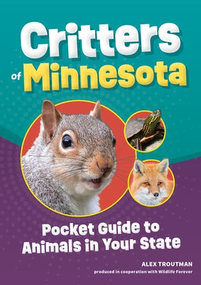 Critters of Minnesota: Pocket Guide to Animals in Your State - Paperback | Diverse Reads
