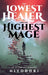 The Lowest Healer and the Highest Mage: An FF Fantasy Romance - Hardcover | Diverse Reads