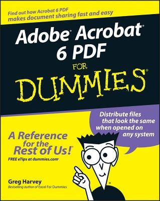 Adobe Acrobat 6 PDF For Dummies - Paperback | Diverse Reads