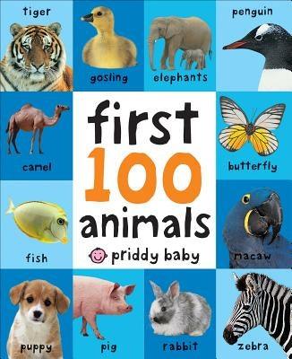 First 100 Animals - Board Book | Diverse Reads