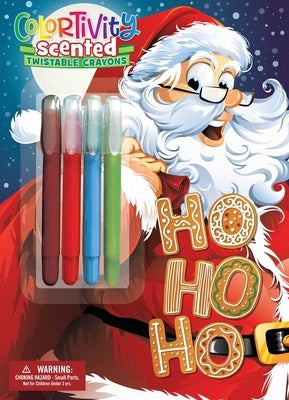 HO HO HO: Colortivity with Scented Twist Crayons - Paperback | Diverse Reads