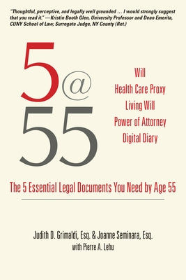 5@55: The 5 Essential Legal Documents You Need by Age 55 - Paperback | Diverse Reads