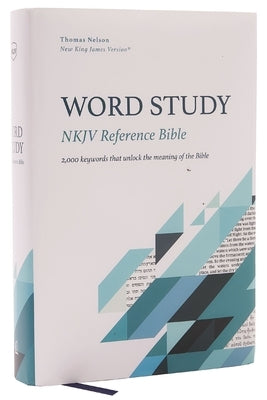 NKJV, Word Study Reference Bible, Hardcover, Red Letter, Comfort Print: 2,000 Keywords that Unlock the Meaning of the Bible - Hardcover | Diverse Reads