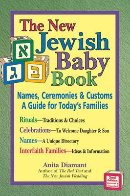New Jewish Baby Book (2nd Edition): Names, Ceremonies & Customs-A Guide for Today's Families - Paperback | Diverse Reads