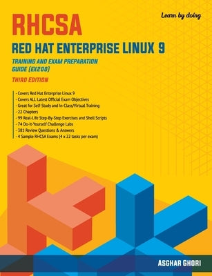 RHCSA Red Hat Enterprise Linux 9: Training and Exam Preparation Guide (EX200), Third Edition - Paperback | Diverse Reads