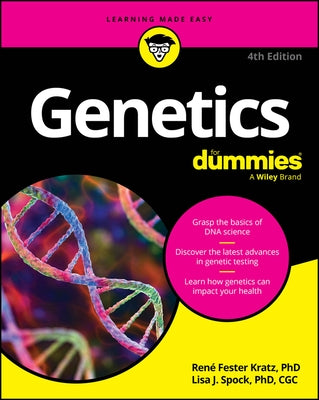 Genetics for Dummies - Paperback | Diverse Reads